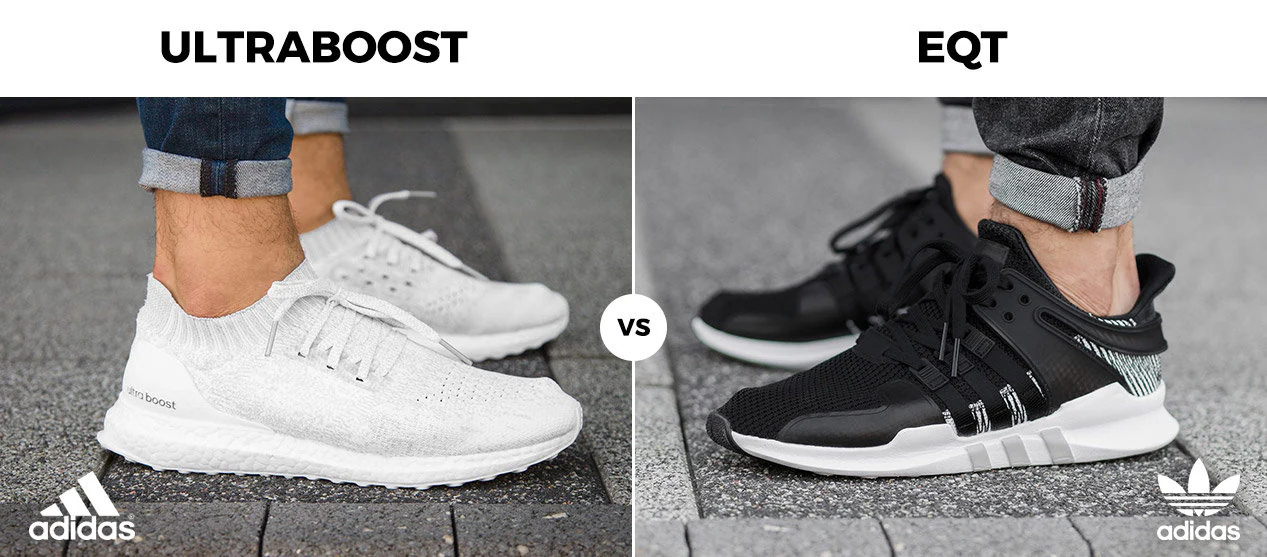 ADIDAS EQT VS ADIDAS ULTRABOOST Blog Sizeer