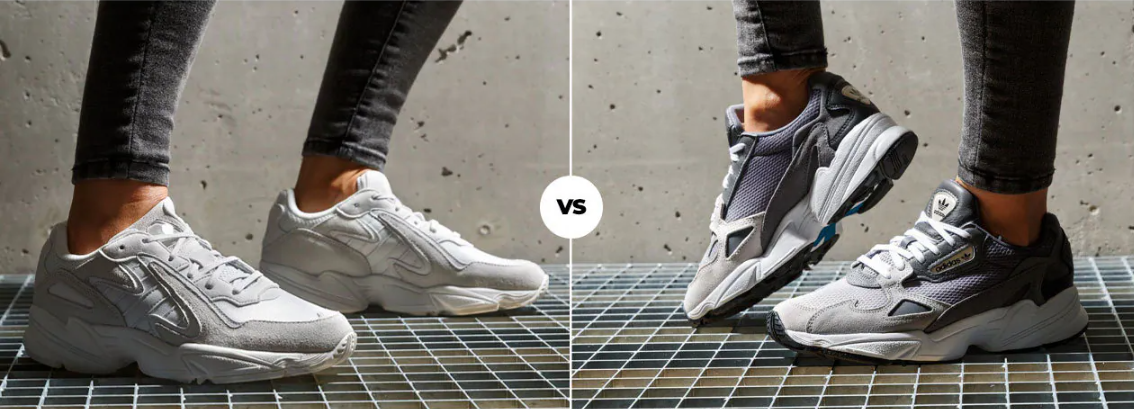 adidas Falcon vs adidas Yung 96 die Qual der Wahl Sizeer Blog Sizeer