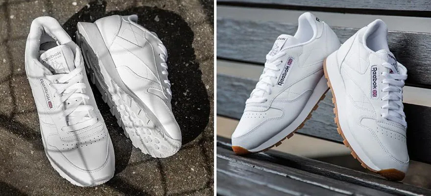 reebok classic leather weiss