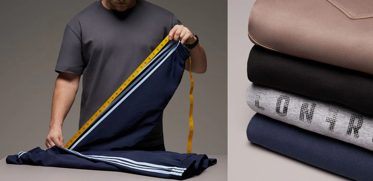 Wie misst man Sweatshirts?