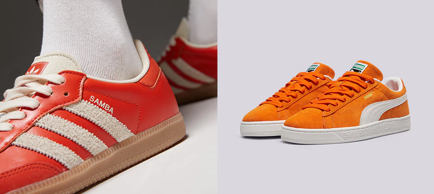 orange Sneaker puma