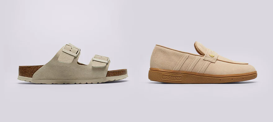 braune Birkenstock adidas
